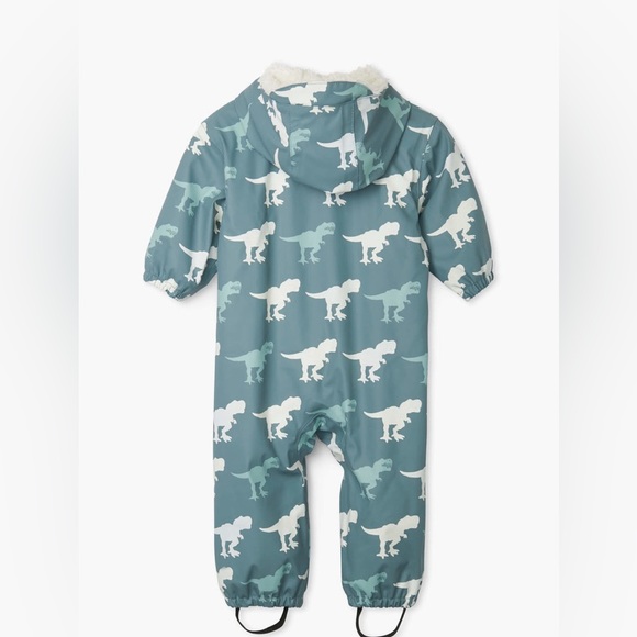 Infant Sherpa lined rain suit (9-12 months) - Picture 2 of 3